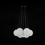 LP5225-7P Lustra Moon Lampardi 6+1 D150mm/E27*7 - img 9