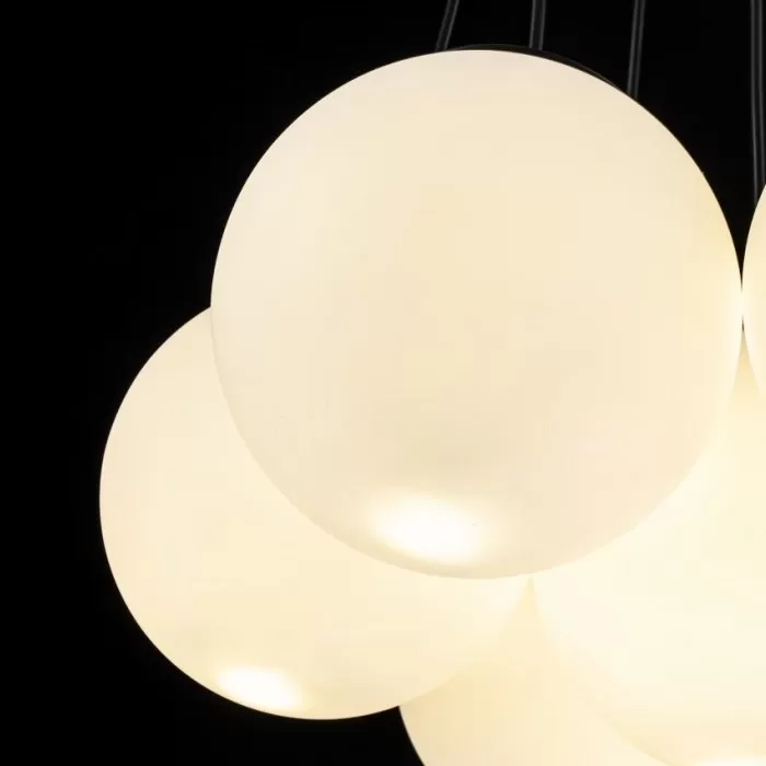 LP5225-7P Lustra Moon Lampardi 6+1 D150mm/E27*7 - img 10