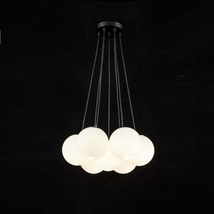 LP5225-7P Lustra Moon Lampardi 6+1 D150mm/E27*7 - img 8