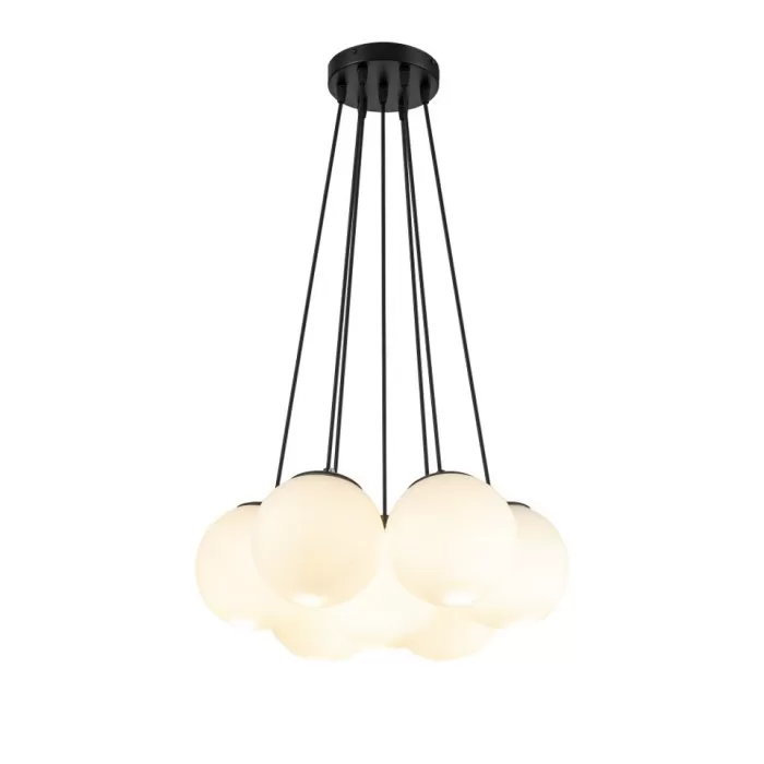 LP5225-7P Lustra Moon Lampardi 6+1 D150mm/E27*7 - img 4