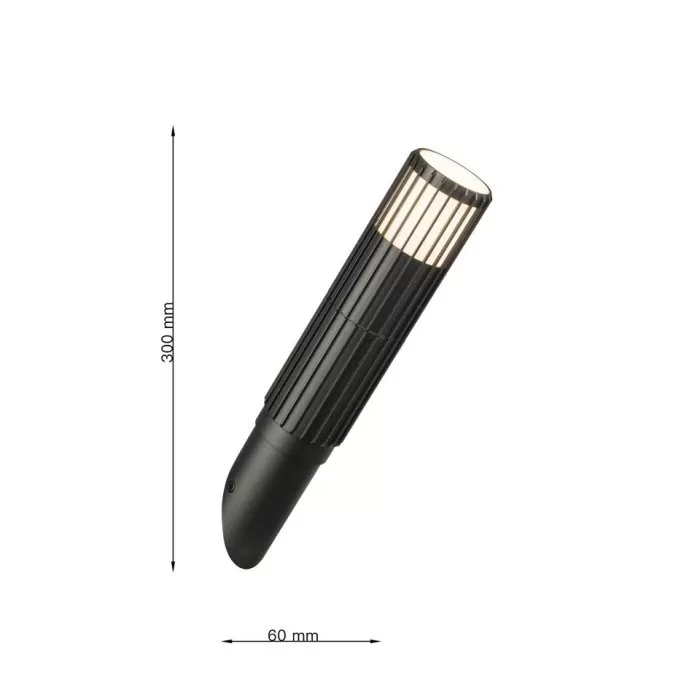 LP9107-1W Stalp Gradina FINGRID Lampardi  - img 3