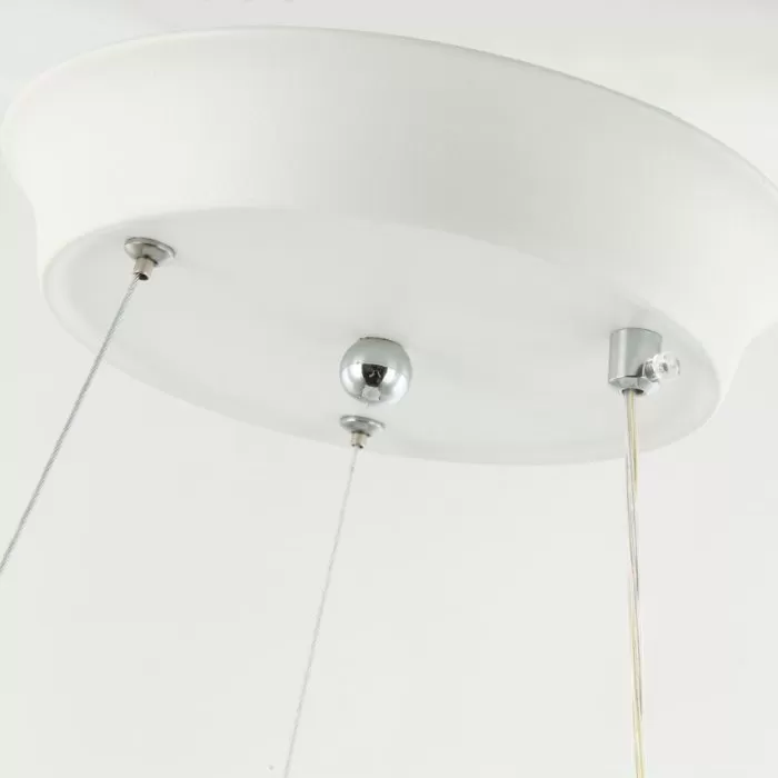 LP670-D45P Suspensie Newva White Lampardi 1x30w LED/H40-120cm D45cm - img 9