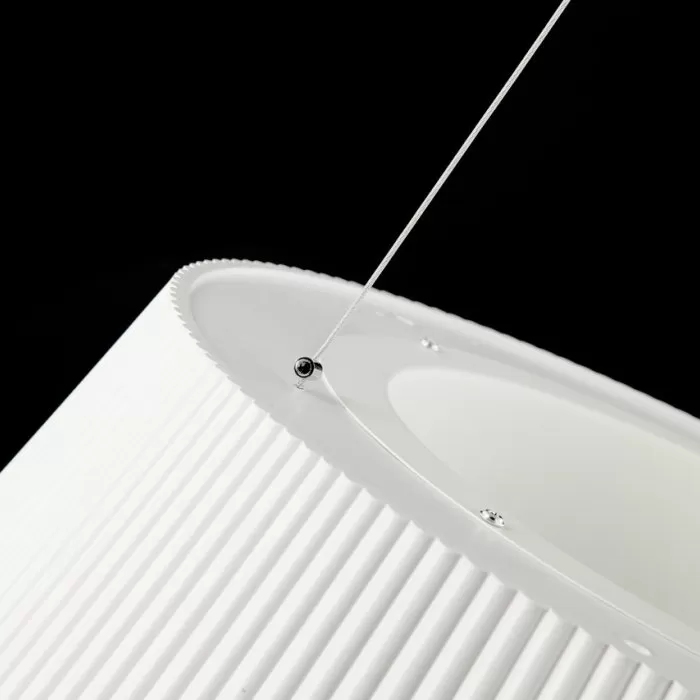LP670-D45P Suspensie Newva White Lampardi 1x30w LED/H40-120cm D45cm - img 8
