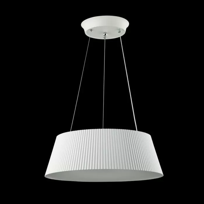 LP670-D45P Suspensie Newva White Lampardi 1x30w LED/H40-120cm D45cm - img 4