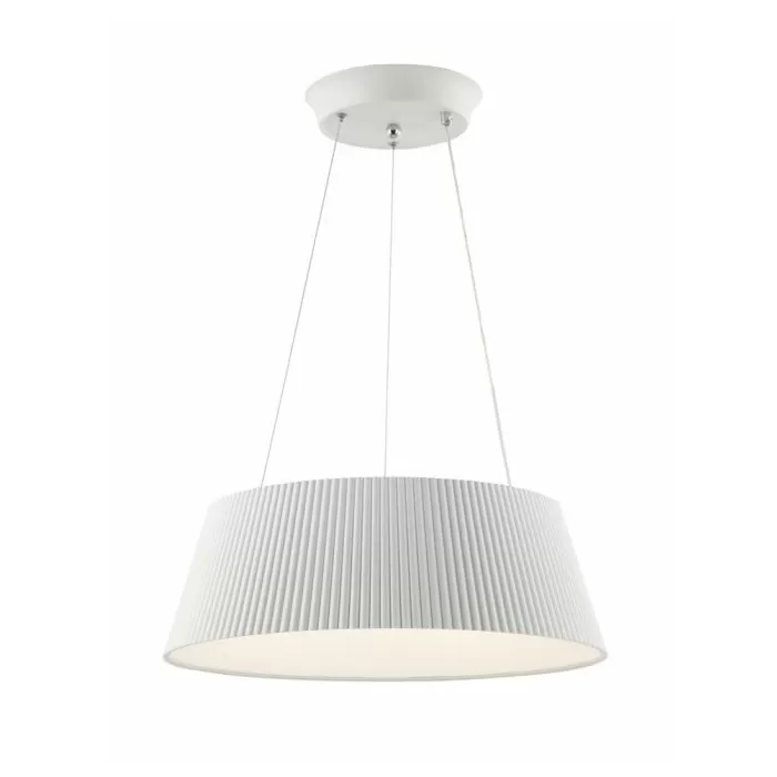 LP670-D45P Suspensie Newva White Lampardi 1x30w LED/H40-120cm D45cm - img 1