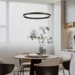FL6032-1P Lustra Helix BK Flitz 610*H1000 - img 2