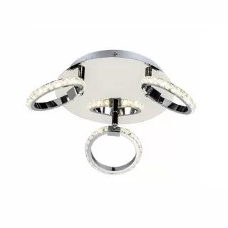LP472-3C Lustra Mirmar Lampardi 3x6w LED/H15cm D25cm
