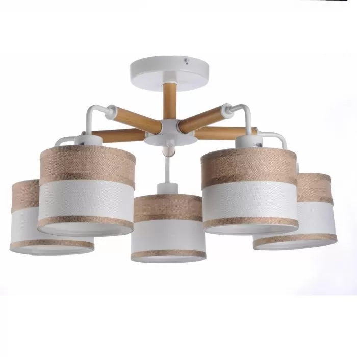 LP540-5 Lustra Edda Lampardi 5x60w E27/ H34cm D60cm - img 2