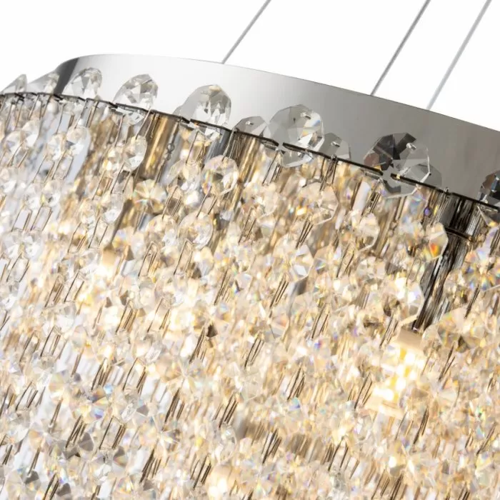 CLN176-D61 Lustra Luxor Cellini 18x50w G9/H60-120cm D61cm - img 2