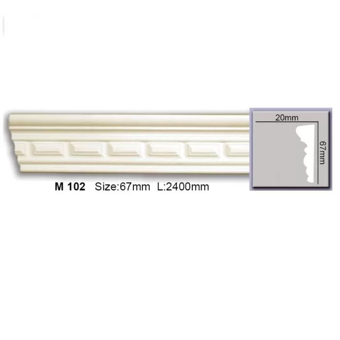 M102 Molding ornament Harmony 67x20x2400 - img 1