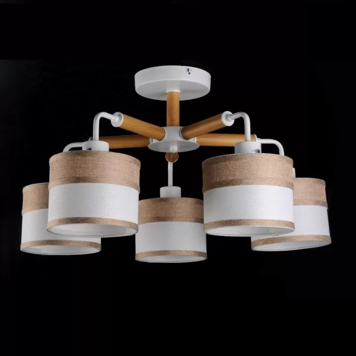LP540-5 Lustra Edda Lampardi 5x60w E27/ H34cm D60cm - img 1