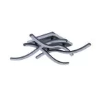 FL6597-C Lustra Hash Flitz Leuchten 50.87W/460x460x100mm BK FR - img 1