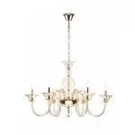 LP134-6 Lustra Monone Lampardi 6x40w E14/H50-120cm D76cm - img 1