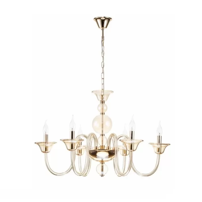 LP134-6 Lustra Monone Lampardi 6x40w E14/H50-120cm D76cm - img 3