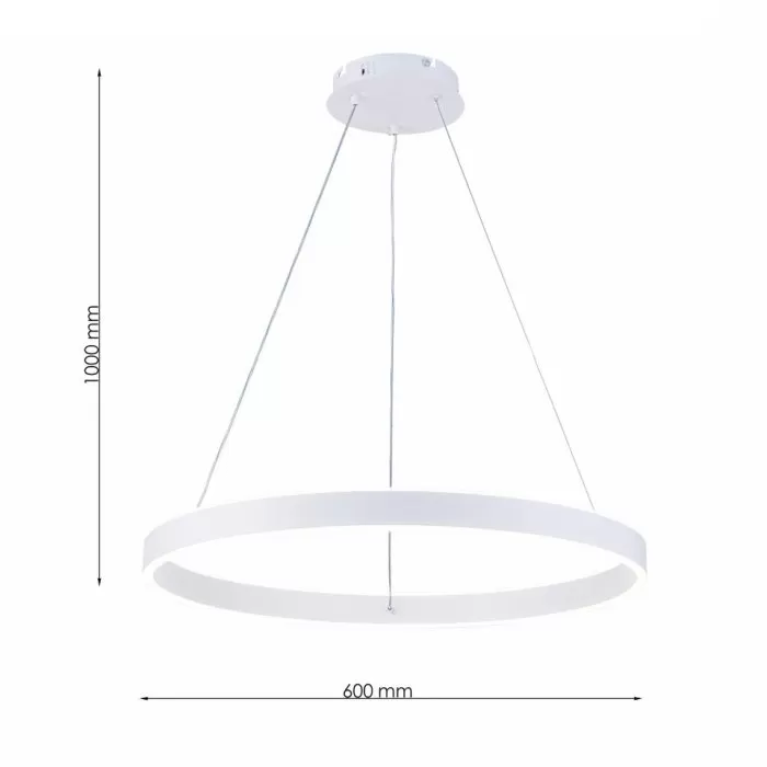 FL6033-1P Lustra Helix WH Flitz 610*H1000 - img 3