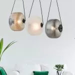 LP686-D25 Suspensie Wig Lampardi 1x60w E27/H30-120cm D25cm - img 3