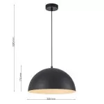 LP4041-1P Suspensie Haloa Lampardi E27 1*60W/D350*1200 - img 3