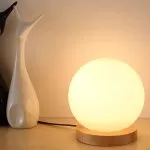 FL935-1T Veioza Table lamp Flitz Glass+Wood E27/1 D15*D15CM - img 2