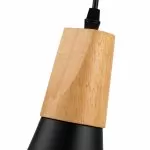 LP5016-1P Suspensie Scandiv Black Lampardi 1x60w E27/H50-120cm D16cm - img 7