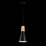 LP5016-1P Suspensie Scandiv Black Lampardi 1x60w E27/H50-120cm D16cm - img 2