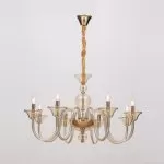 LP134-8 Lustra Monone Lampardi 8x40w E14/H50-120cm D86cm - img 1