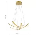 LP5231-D60 Lustra Saturn Lampardi D600/4LED/2.4G - img 3