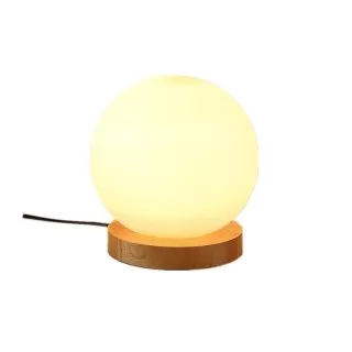 FL935-1T Veioza Table lamp Flitz Glass+Wood E27/1 D15*D15CM