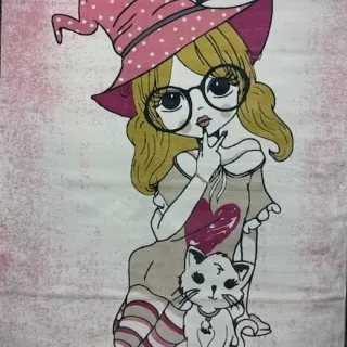 KD26B Fata Covor Hello Kidz 160 x 230 Royal