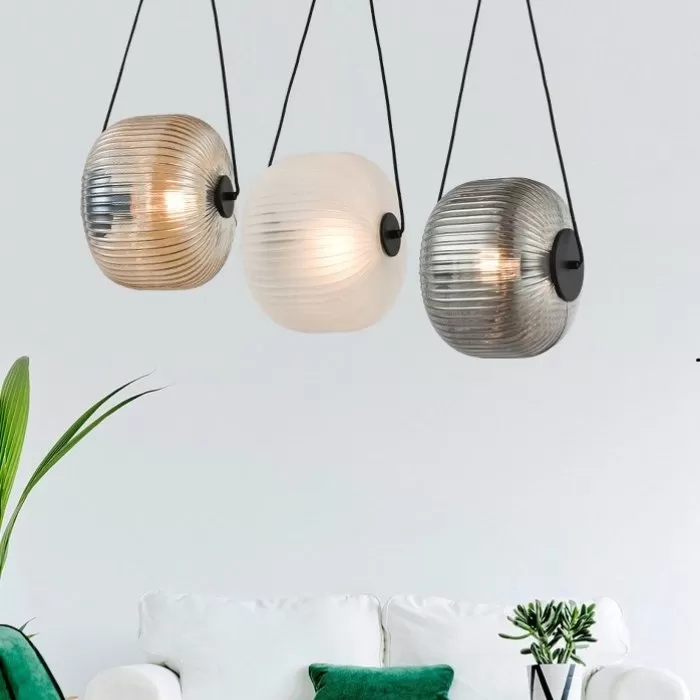 LP686-D25 Suspensie Wig Lampardi 1x60w E27/H30-120cm D25cm - img 3