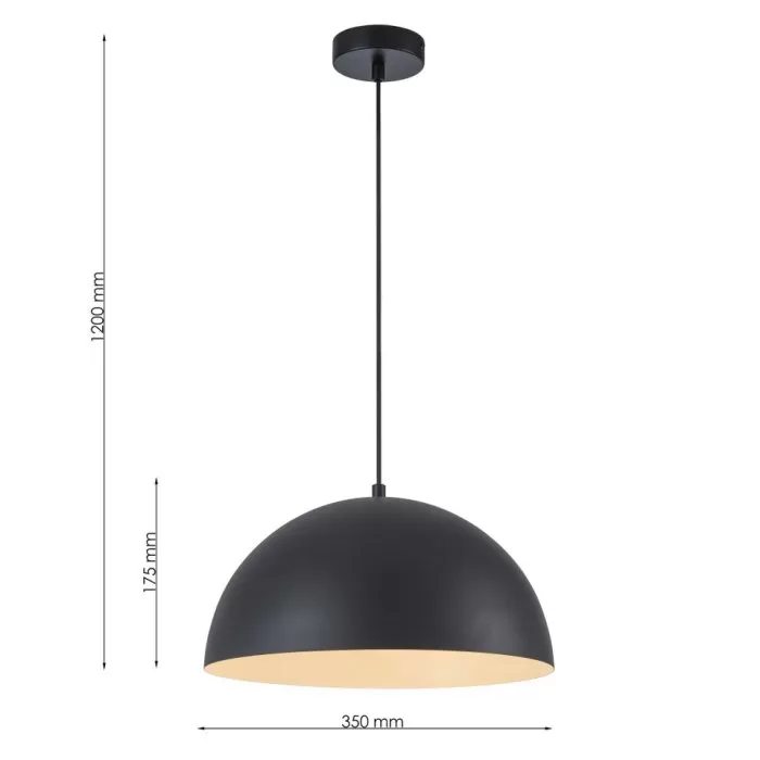 LP4041-1P Suspensie Haloa Lampardi E27 1*60W/D350*1200 - img 3