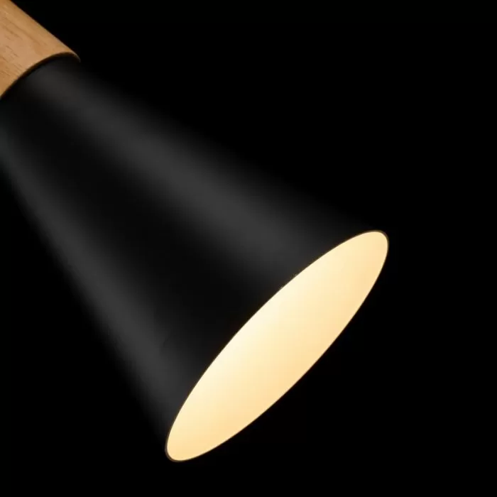 LP5016-1P Suspensie Scandiv Black Lampardi 1x60w E27/H50-120cm D16cm - img 10