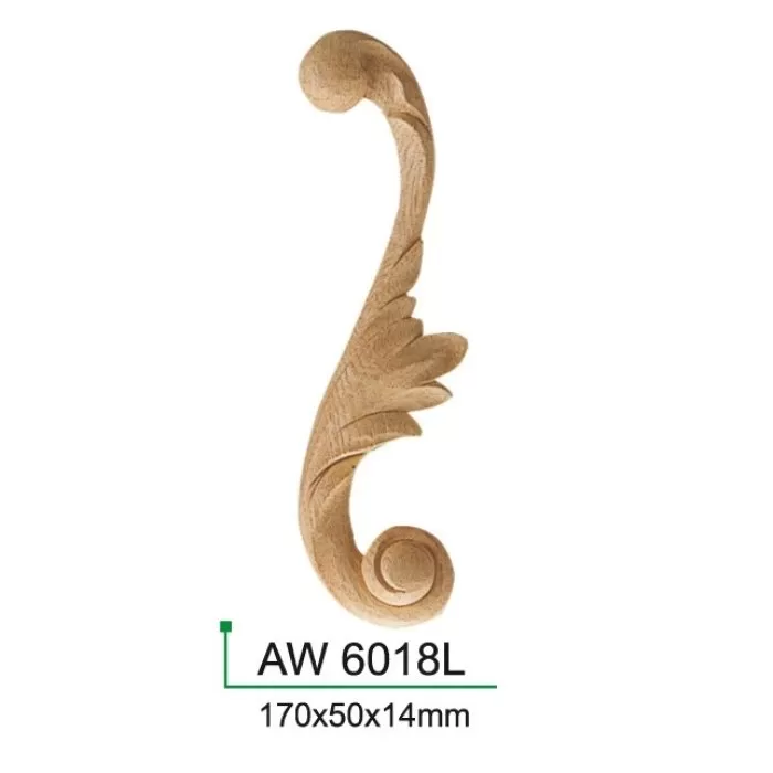 AW6018L Ornament Gaudi Decor 170x50x14 - img 1