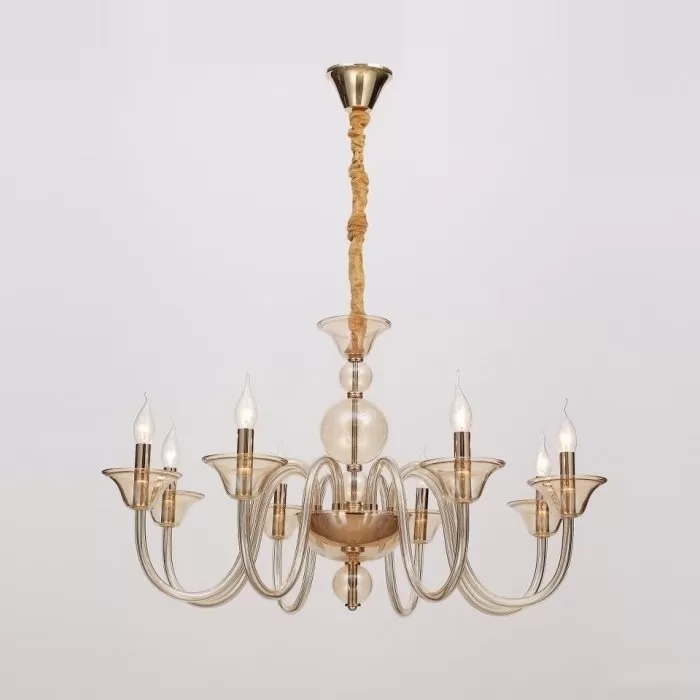 LP134-8 Lustra Monone Lampardi 8x40w E14/H50-120cm D86cm - img 1