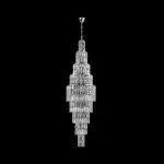 CLN179-D50 Lustra Palace III Cellini 29x40w E14/H169-250cm D50cm - img 2