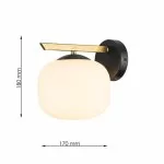 LP4024-1W Aplica Lampardi SOLRA - img 3