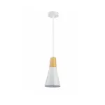 LP5017-1P Suspensie Scandiv White Lampardi 1x60w E27/H50-120cm D16cm - img 4