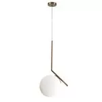 LP668-1C Suspensie Giro Lampardi 1x40w E27/ H60-185cm D26cm - img 1