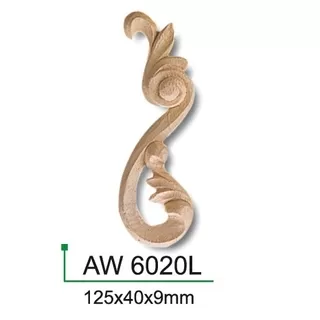 AW6020L/R Ornament Gaudi Decor 125x40x9