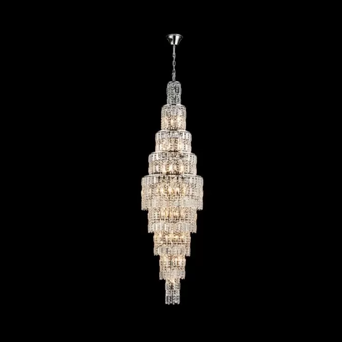 CLN179-D50 Lustra Palace III Cellini 29x40w E14/H169-250cm D50cm - img 3
