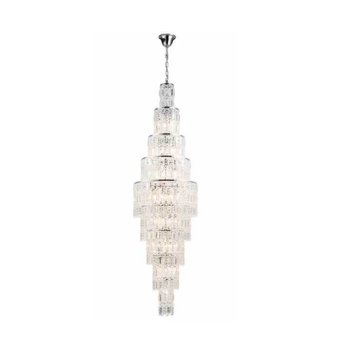CLN179-D50 Lustra Palace III Cellini 29x40w E14/H169-250cm D50cm - img 4