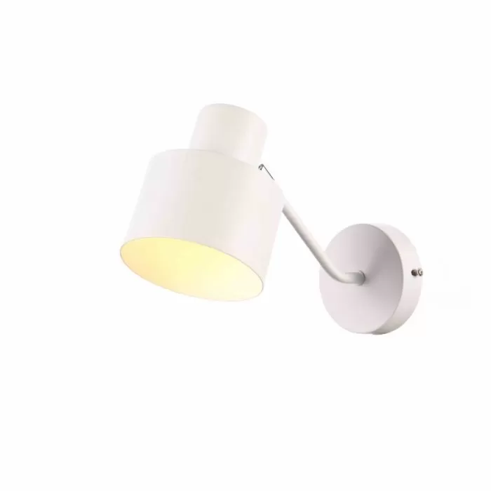 LP572-1W Aplica Malmo White Lampardi 1x60w E27/ H20cm D12cm - img 2