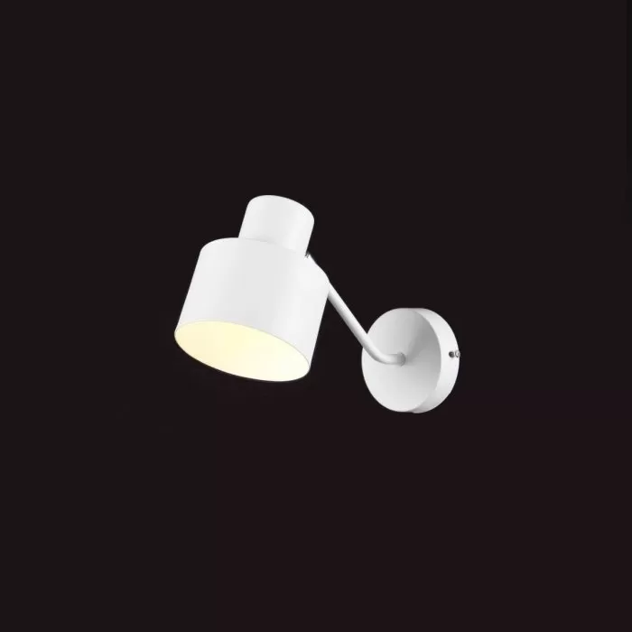LP572-1W Aplica Malmo White Lampardi 1x60w E27/ H20cm D12cm - img 1