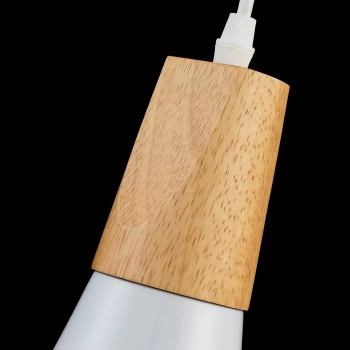 LP5017-1P Suspensie Scandiv White Lampardi 1x60w E27/H50-120cm D16cm - img 9