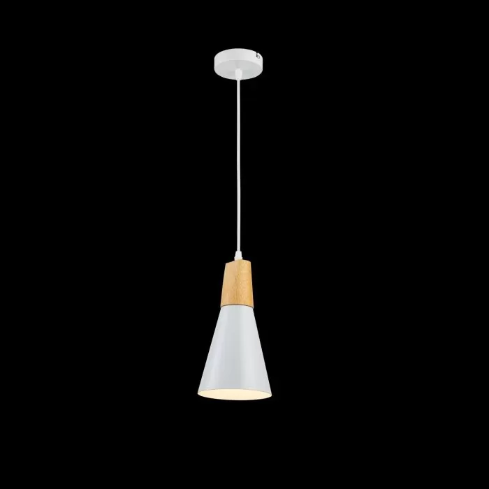 LP5017-1P Suspensie Scandiv White Lampardi 1x60w E27/H50-120cm D16cm - img 3