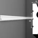 M014 (MX014)(IDM71-W) Molding duropolimer 35*12*2000mm Cosca  - img 1