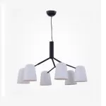 LP684-6 Lustra Scandi Lampardi 6x40w E14/H55-120cm D75cm - img 1