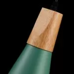 LP5018-1P Suspensie Scandiv Green Lampardi 1x60w E27/H50-120cm D16cm - img 8