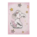 KD27A Elefant Covor Hello Kidz 80 x 150 Royal - img 2