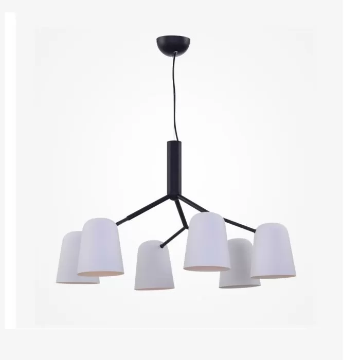 LP684-6 Lustra Scandi Lampardi 6x40w E14/H55-120cm D75cm - img 1