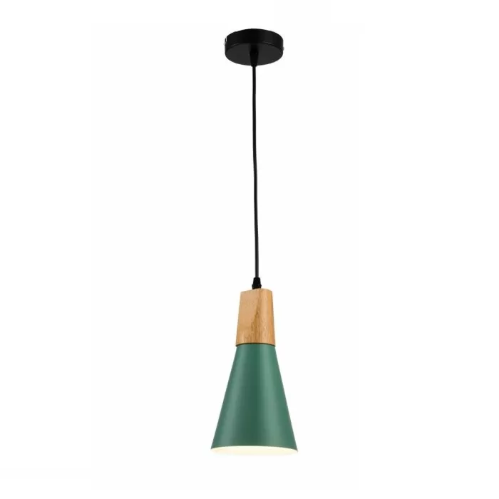 LP5018-1P Suspensie Scandiv Green Lampardi 1x60w E27/H50-120cm D16cm - img 3